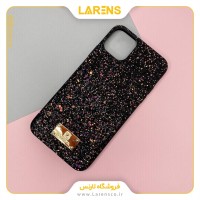 کاور Puloka پولکا ایفون 11 پرو مکس مدل Swarovski رنگ Black